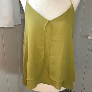 H&M olive green camisole sz 8 NWOT